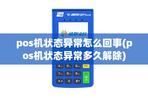 pos机状态异常怎么回事(pos机状态异常多久解除)