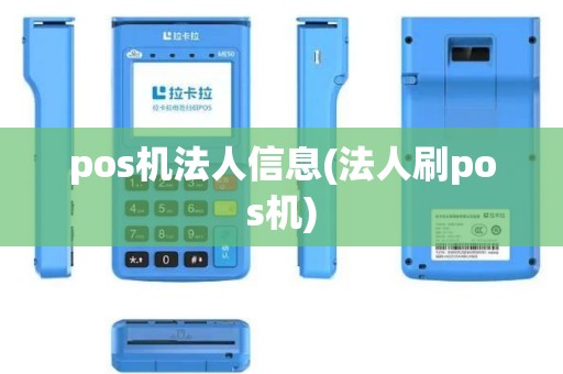 pos机法人信息(法人刷pos机)