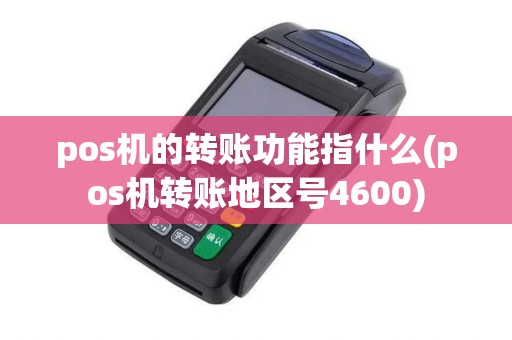 pos机的转账功能指什么(pos机转账地区号4600)