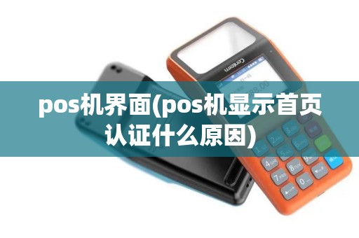 pos机界面(pos机显示首页认证什么原因)