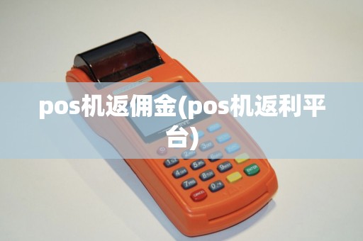 pos机返佣金(pos机返利平台)