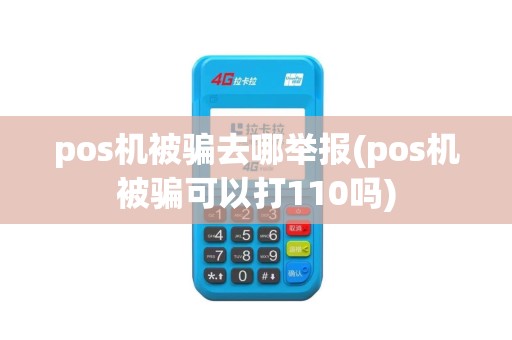 pos机被骗去哪举报(pos机被骗可以打110吗)