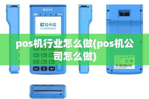 pos机行业怎么做(pos机公司怎么做)