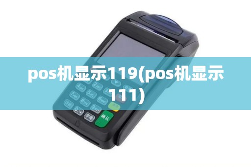 pos机显示119(pos机显示111)