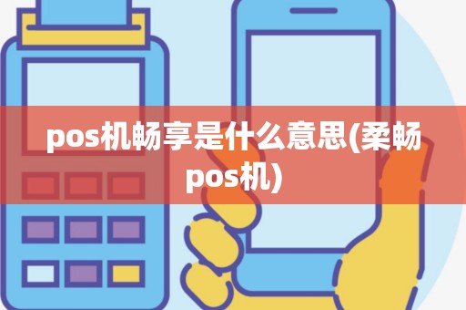pos机畅享是什么意思(柔畅pos机)