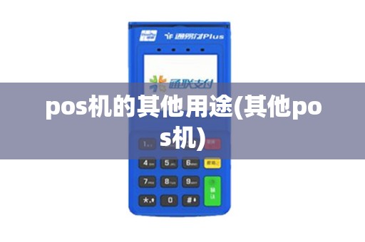 pos机的其他用途(其他pos机)