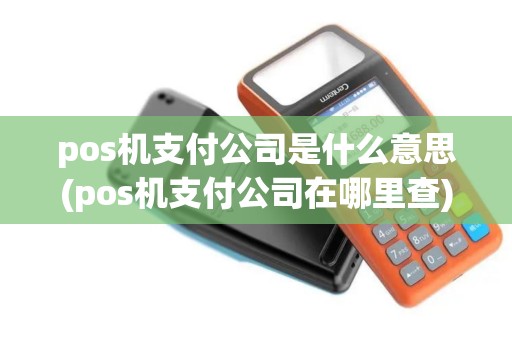 pos机支付公司是什么意思(pos机支付公司在哪里查)