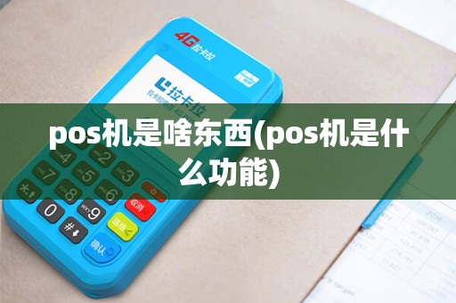 pos机是啥东西(pos机是什么功能)
