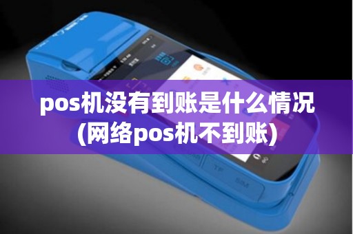 pos机没有到账是什么情况(网络pos机不到账)