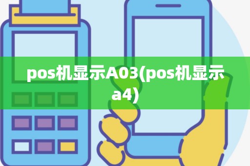 pos机显示A03(pos机显示a4)