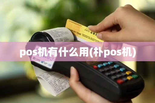 pos机有什么用(朴pos机)