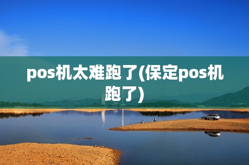 pos机太难跑了(保定pos机跑了)