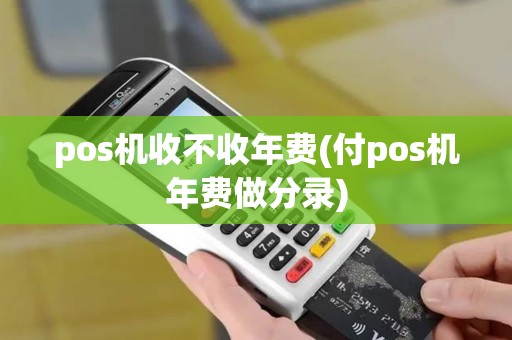 pos机收不收年费(付pos机年费做分录)