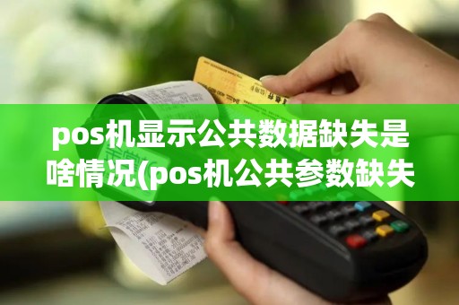 pos机显示公共数据缺失是啥情况(pos机公共参数缺失)