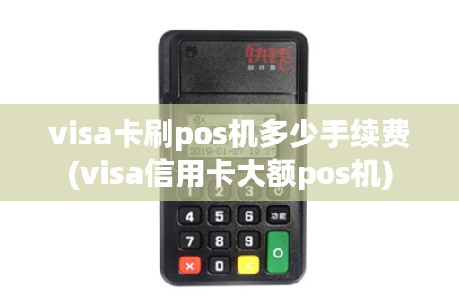 visa卡刷pos机多少手续费(visa信用卡大额pos机)