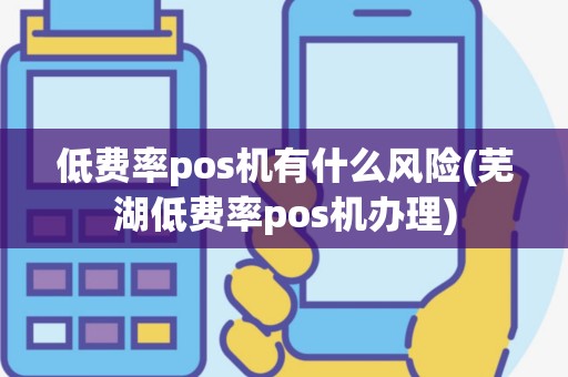 低费率pos机有什么风险(芜湖低费率pos机办理)
