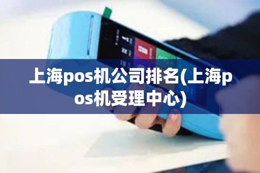 上海pos机公司排名(上海pos机受理中心)