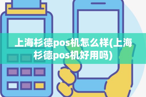 上海杉德pos机怎么样(上海杉德pos机好用吗)