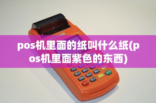 pos机里面的纸叫什么纸(pos机里面紫色的东西)