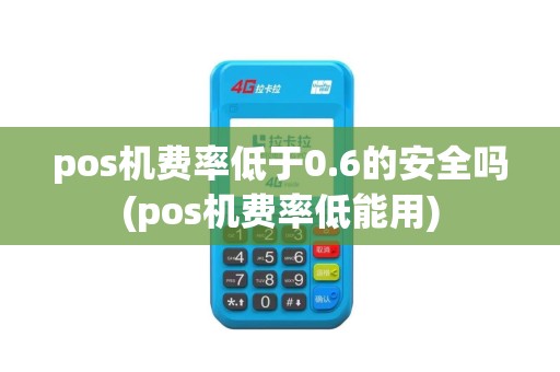 pos机费率低于0.6的安全吗(pos机费率低能用)