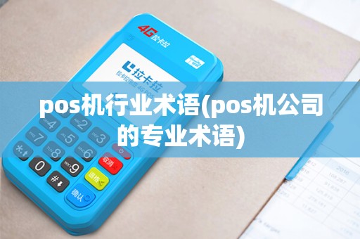 pos机行业术语(pos机公司的专业术语)