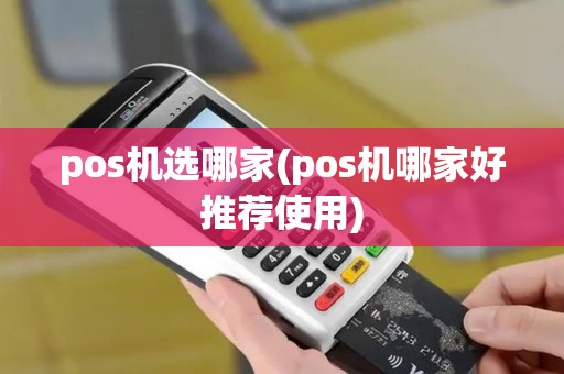 pos机选哪家(pos机哪家好推荐使用)