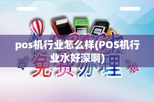 pos机行业怎么样(POS机行业水好深啊)