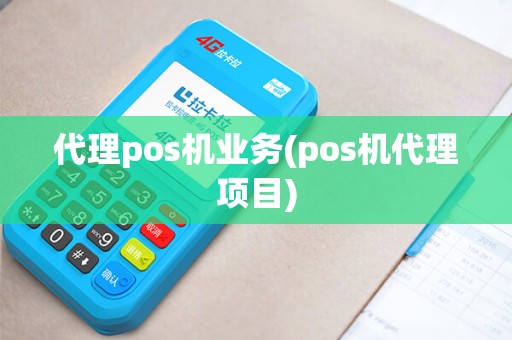代理pos机业务(pos机代理项目)