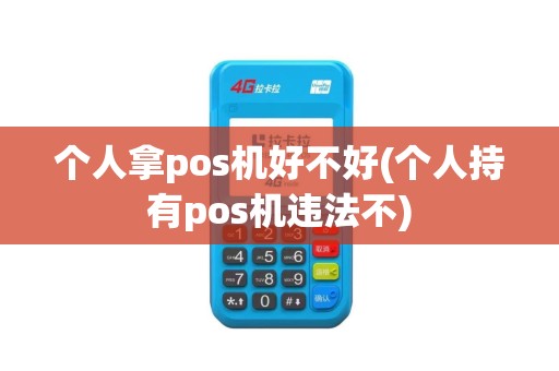 个人拿pos机好不好(个人持有pos机违法不)