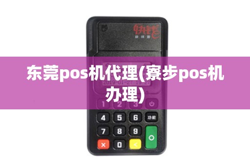 东莞pos机代理(寮步pos机办理)