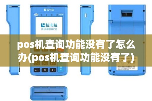 pos机查询功能没有了怎么办(pos机查询功能没有了)
