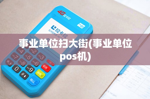 事业单位扫大街(事业单位pos机)