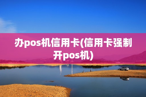办pos机信用卡(信用卡强制开pos机)