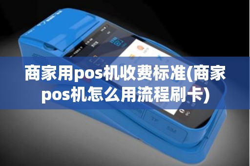 商家用pos机收费标准(商家pos机怎么用流程刷卡)