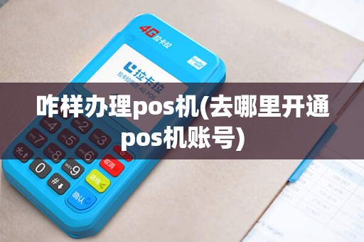 咋样办理pos机(去哪里开通pos机账号)