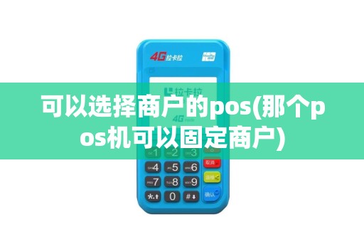 可以选择商户的pos(那个pos机可以固定商户)