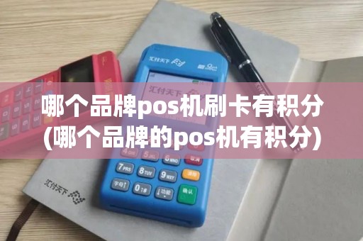 哪个品牌pos机刷卡有积分(哪个品牌的pos机有积分)