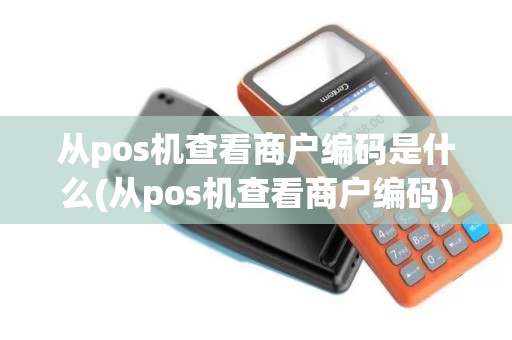 从pos机查看商户编码是什么(从pos机查看商户编码)