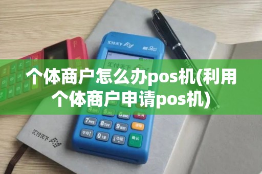 个体商户怎么办pos机(利用个体商户申请pos机)