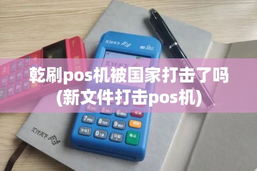 乾刷pos机被国家打击了吗(新文件打击pos机)