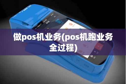 做pos机业务(pos机跑业务全过程)