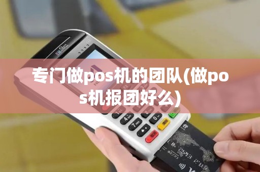 专门做pos机的团队(做pos机报团好么)