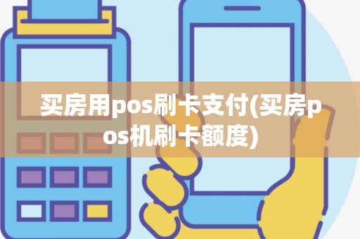 买房用pos刷卡支付(买房pos机刷卡额度)