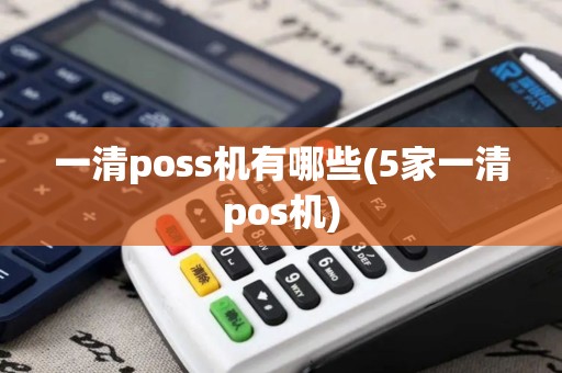 一清poss机有哪些(5家一清pos机)