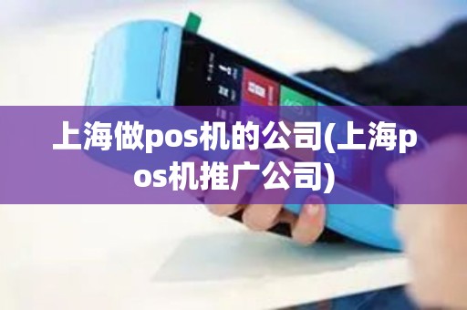 上海做pos机的公司(上海pos机推广公司)
