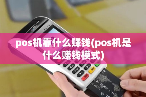 pos机靠什么赚钱(pos机是什么赚钱模式)
