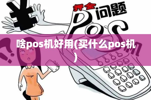啥pos机好用(买什么pos机)