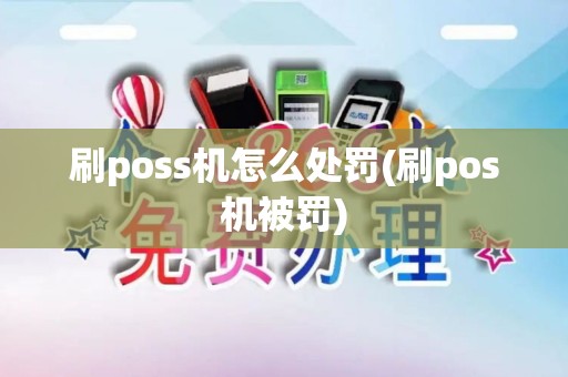 刷poss机怎么处罚(刷pos机被罚)