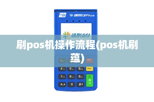 刷pos机操作流程(pos机刷蕴)