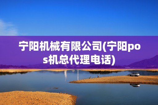 宁阳机械有限公司(宁阳pos机总代理电话)